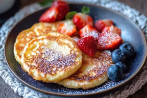 Cottage Cheese Pancakes