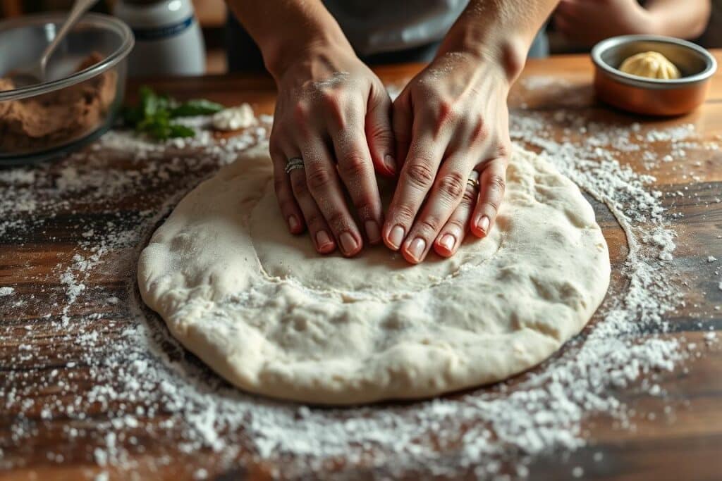 Homemade Pizza Dough Shaping Techniques