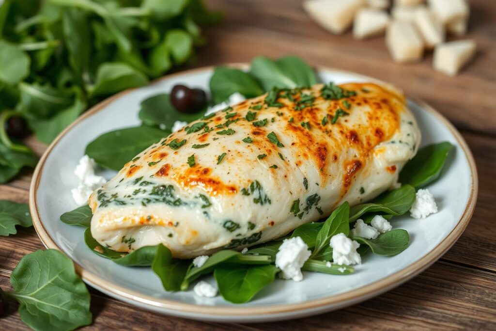 Nutritional Benefits of Spinach and Feta Stuffed Chicken