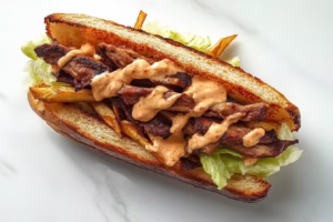 The Mitraillette Belgian Sandwich