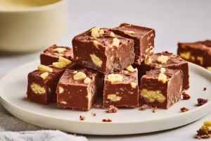 Final Fantasy Fudge product ready to eat.
